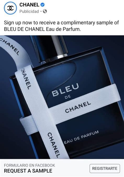 chanel cologne samples|bleu de chanel sample free.